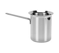 SUNGOOYUE Scaldalatte per, Manico Ergonomico con Impugnatura -Touch, | Caldaia a pareti spesse, calore uniforme per caffè turco, gocce di cioccolato fuso, preparazione di salse in piccoli lotti,
