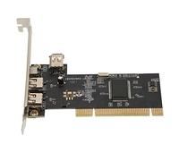 SUNGOOYUE Scheda Firewire 1394, Controller Adattatore da PCI Express a IEEE Esterno a 3 Porte Ad Alta velocità, con velocità di Trasferimento Dati di 400 Mbps, per PC Desktop e