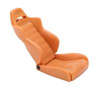 SUNGOOYUE Seggiolini per Auto RC, Sedia per Sedile per Simulazione Auto Cingolata Telecomandata in Plastica Dura per 1/10 RC Auto Fai da Te(Marrone)