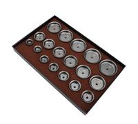 SUNGOOYUE Set Chiudi Cassa Dell'orologio, Strumenti di Precisione da 18 Pezzi Facili da Usare per i Professionisti delle Officine di Riparazione di Orologi