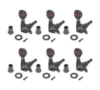 SUNGOOYUE Sintonizzatori di Bloccaggio per Chitarra, 6 Pezzi di Tunia di Toccasana per Cranio a Destra per Chitarre Acustiche Elettriche Rock Metal Musicians Performance