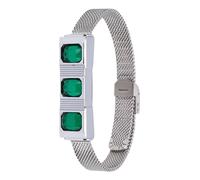 SUNGOOYUE Smart Health Bracciale, con modalità Multi Sport 24H Sleep Tracker Fitness Tracker 127 modalità Sportive per la Gestione del Nuoto con Durata della Batteria di 40 Giorni per (SILVER)