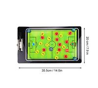 SUNGOOYUE Soccer Professional Tournament Magnetic Board per L'allenamento della Competizione, Facile Operazione di portabilità per la Scuola di Squadra Professionale PE