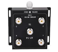 SUNGOOYUE Stabile Interruttore per Antenna Remota Coassiale a 4 Vie 500 W PEP, Basso Consumo per più Direzioni, Adatto per Installazione su Torre