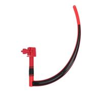 SUNGOOYUE Swing Trainer, Aiuto per L'Oscillazione del Golf in Gomma Curva Portatile con Vite Regolabile per Un Piano di Oscillazione Corretto e Un Colpo Accurato della Palla (Rosso)