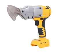 SUNGOOYUE Taglierina a Forbice in Metallo con Motore Senza Spazzole, Forbici Elettriche a Batteria per Utensile Taglio per Tetti in Metallo, Adatte per Lavori Professionali, Giallo