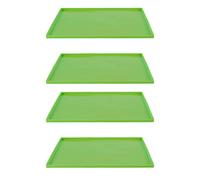 SUNGOOYUE Tappetini per Disidratatore in Silicone da 4 Pezzi Fogli per Disidratatore Riutilizzabili 12,2 X 10,2 Pollici Fodere per Vassoi Antiaderenti per Frutta, Pelle, Carne, Verdure per Excalibur