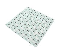 SUNGOOYUE Tappetino da Gioco per Bambini Morbido Impermeabile Pieghevole con Design, attività del Cuscino Non Slittante per Quel Iniziare a Camminare, 110 X 110 Cm