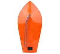 SUNGOOYUE Tavola da Pesca a Traina, Trampolino Portatile con Azione Oscillante per Pesci Migratori e Tonni, Arancione con Filo Blu (9#)