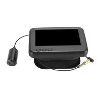 SUNGOOYUE Telecamera per Pesca Subacquea, Risoluzione 1000TVL, Angolo di Visione di 145° con 12 Luci a Infrarossi Bianche Regolabili, per Pesca Sul Ghiaccio, Sonar, Schermo LCD, Lunghezza (CR110-4HCS)