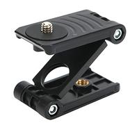 SUNGOOYUE Testa Inclinabile per Fotocamera ABS Testa Inclinabile a Z Piastra Pieghevole Z Supporto Rapido per Staffa per Fotocamera Multi-angolo 31 G per Carrello con Binario di Guida per Treppiede