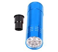 SUNGOOYUE Tester per Candele per Uova, Lampada per Sperauova a Luce Fredda a LED, Tester per Uova in Metallo e Plastica per di Quaglia, Anatra, Oca di Pollo, 3 Batterie AAA, Allevamento in Cortile