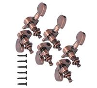 Sungors di Chitarra Bonzo Manopole per Accordare i Piolo Ad Alta Prestazione Stabile Durevole per Accessori per Chitarra Elettrica (Colore di rame)