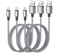 SUNGUY Cavo Micro USB, 3 Pezzi 1M Micro USB Cavo Dati Di Ricarica Rapida per Caricatore Android per Samsung Galaxy S6 S7 Edge, Note 5, HTC, LG, Motorola e Altro