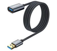 SUNGUY Cavo Prolunga USB 3.0 5Gbps Maschio a Femmina per Chiavetta, Hub, Lettore di Schede, Tastiera, Stampante, Scanner, Fotocamera - 1.5m