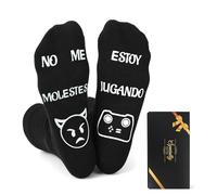 Sunia Calcetines Divertidos Hombre, Calcetines Antideslizantes de hombre, Regalos Hombre Originales, Regalo Hombre Cumpleaños, Navidad, Día del Padre, Regalos para Papá Abuelo Mamá Abuela Marido Novio