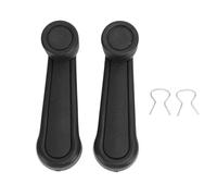 Sunicon 1 Pair Window Crank Handle, 69260-04020 Interior Window Crank Lever Set Gray for 2004-2024