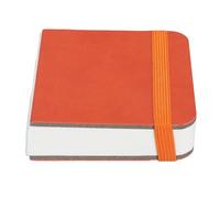 Sunicon 30 Sheets Watercolor Sketchbook, Portable Small Watercolor Journal 300GSM White Paper Watercolor Notebook for Sketching Painting Doodling Writing (Orange)