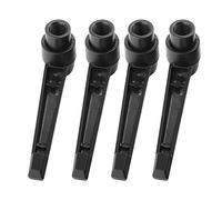Sunicon 4PCS M4 a M12 Maniglia Leva di serraggio regolabile Filettatura femmina Manopole per macchina in metallo Maniglia di fissaggio (Rosca interior M12 (longitud del mango 95))