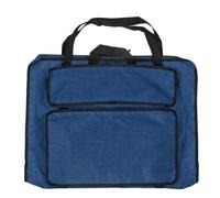 Sunicon Art Portfolio Custodia, 4K Rinforzata Impermeabile Portatile di Grande Capacità Tasche Multiple Borsa per Artista Borsa da Disegno Borsa a Tracolla Blocco per Schizzi (Azul)