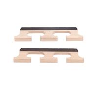 Sunicon Banjo Brücke, 2 Stück 5 Saiten Palisander HA02 Banjo Brücke Holzzubehör