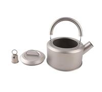 Sunicon Borraccia da campeggio portatile da 1,2 litri con manico antiscottatura, adatta per escursioni all'aperto, picnic e viaggi;può far bollire l'acqua