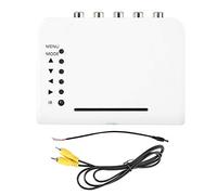 Sunicon CCTV Video Quad Splitter Switcher, Camera Processor System Kit 4 Channel for CCTV Video