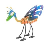 Sunicon Decorazioni di cavallette da Giardino, Arte del Patio Fatta a Mano, Ornamenti da Prato, Adatte per Giardini, Cortili o paesaggistici