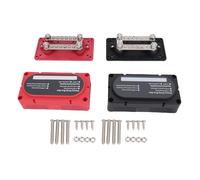 Sunicon Distributore di alimentazione a sbarra collettrice 2X 48 V 150 A con 12 terminali a perno M8, adatto per automobili, camion, energia solare e navi