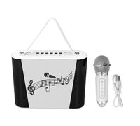 Sunicon Máquina de Karaoke para niños, Mini micrófono de Karaoke portátil con Bluetooth, Altavoz para Cantar con micrófono para Fiestas en casa, Fiestas de cumpleaños