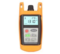 Sunicon Optical Light Source, 1310/1550nm Dual Wavelength Handheld Stabilized Light Source Single Mode Light Source OLS Mini Fiber Optic Power Meter