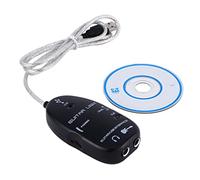 Sunicon Professional USB Guitar Link Cable, Guitar to USB Interface Cable Link Audio for PC Recording Adapter Guitar Adapter