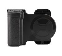 Sunicon Smartphone-Griffhalter, Fernbedienung, 360° drehbar, universeller ABS-Smartphone-Aufnahmehandgriff mit 1/4-Zoll-Schraube und 1 Kaltschuh-Adapter