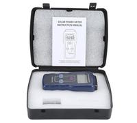 Sunicon Solar Power Meter, SM206 Digital Solar Power Meter Sun Light Radiation Measuring Testing Instrument for Solar Energy Research Meteorology Agriculture