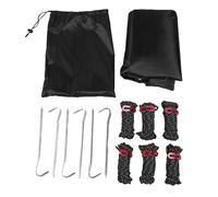 Sunicon telone, telone per Tenda da Campeggio Ultraleggero con Protezione da Pioggia e Neve e picchetti e Corde Antivento, Adatto per Il Campeggio (l)