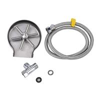 SuniconSink Sciacquatrice per Vetro, Lavello da Cucina in Acciaio Inossidabile Potente Lavatazze Detergente per Biberon Lavelli Attacco Barra Rubinetto Set