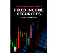 Sunil Kumar Parameswaran Fixed Income Securities (Tascabile)