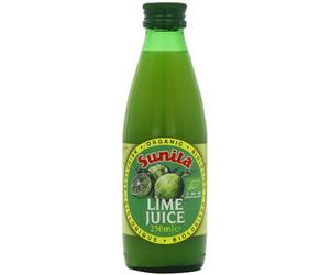 Sunita Organic Lime Juice 250 ml (Pack of 12)