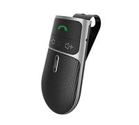 SUNITEC Kit Vivavoce Bluetooth da Auto 5.0,Supporto Siri,Auto ON,Co,nnessione Automatica,Guida Vocale,Musica, 2 Connessioni per Telefoni Contemporaneamente Supporto per Aletta Parasole-BC920SA