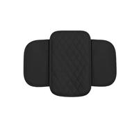 SUNJFY Copri Bracciolo Auto per Dacia Duster 2000-2018 2019 2020 2021 2022 2023, Cuscino per Bracciolo Auto di Auto con Due Tasche, Protezione per Braccioli, Accessori Auto,Black