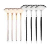 Sunjiyan 8 pennelli per il viso, applicatori per maschere facciali, estetista, ventaglio, applicatore, applicatore, pennelli per maschera glicolica