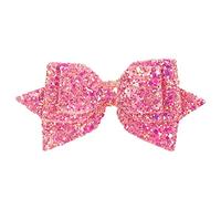 Sunjiyan Fermaglio per capelli da bambina, 12,7 cm, con lustrini glitterati