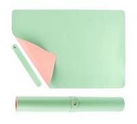 Sunjiyan Tappetino da tavolo per manicure (solo opaco) cuscino pieghevole per poggiapolsi per manicure, copertura per tavolo manicure in morbida pelle PU, protezione per tavolo manicure