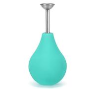 SUNJULY Doccetta a sfera da coltivare, 230 ml, per piante, irrigazione in silicone, con ugello in acciaio inox, spruzzatore per piante, semi di bonsai, piante sensibili, talee verdi
