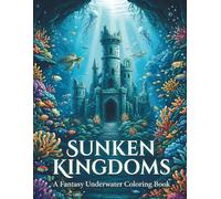 Sunken Kingdoms: A Fantasy Underwater Coloring Book