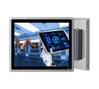 SunKol12,1" Panel PC Industriale Senza ventola IP65 Touchscreen All-in-One | Windows 10 Pro Embedded Capacitivo Touch Computer,Auto Power-on,I3-7100U,16GB RAM,512GB SSD,LAN,HDMI,USB,HMI,Automazione