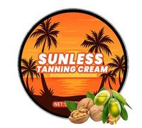 Sunless Tanner, Tanning Cream, Idrating Face Body Lozione, Natural Glow Formula, Quick-Drying Moisturizer, 5oz Tan, per Winter Wedding, Beach Vacation, Post-Shower Use