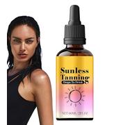 Sunless Tanning Drops, 60 ml - Tannings Nourishing Tan Enhancer Drop, 12,2/5,2/5,3 cm Moisturizing Bronzing Tanner, lozioni per il viso naturale
