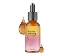 Sunless Tanning Drops - Bronzer Liquid, Natural Glow Booster with Sturdy Leakproof Dropper, Golden Skin Tone Function, Ideal for Outdoor Face Body Travel Beach Vacation