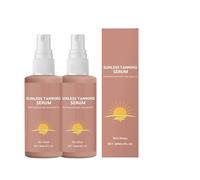 Sunless Tanning Drops, gocce abbronzanti, gocce per aumentare la melanina, gocce abbronzanti per viso e corpo, sicure ed efficaci gocce autoabbronzanti (2 pezzi)